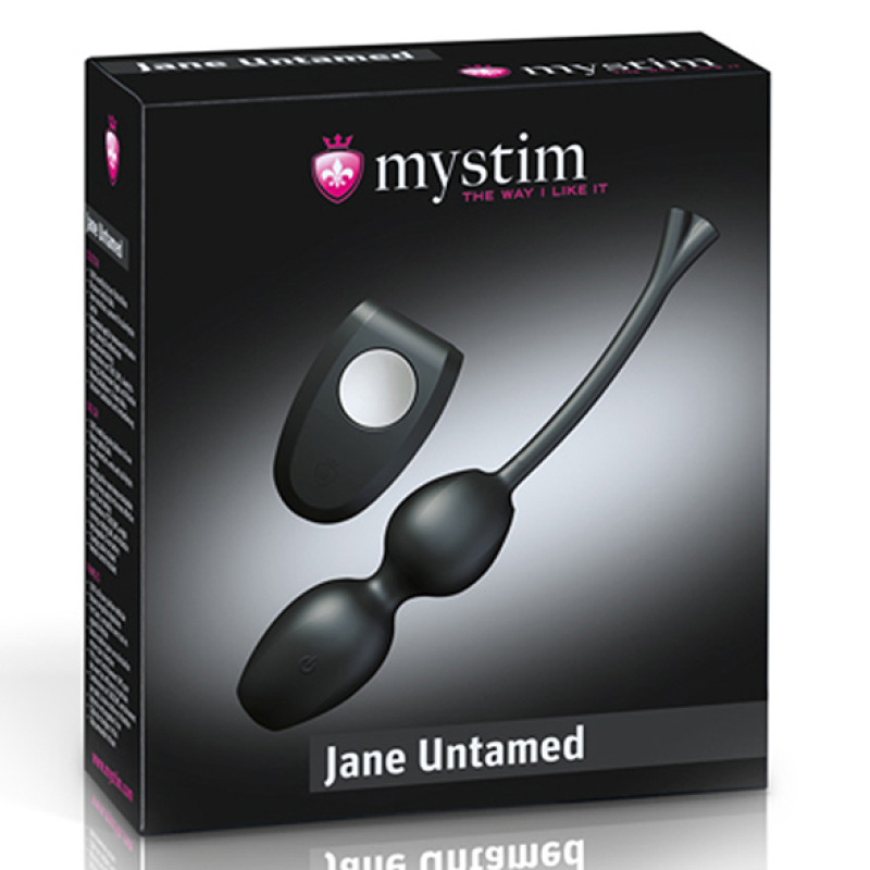 Вагинальные шарики с миостимуляцией Mystim Jane Untamed Geisha Balls