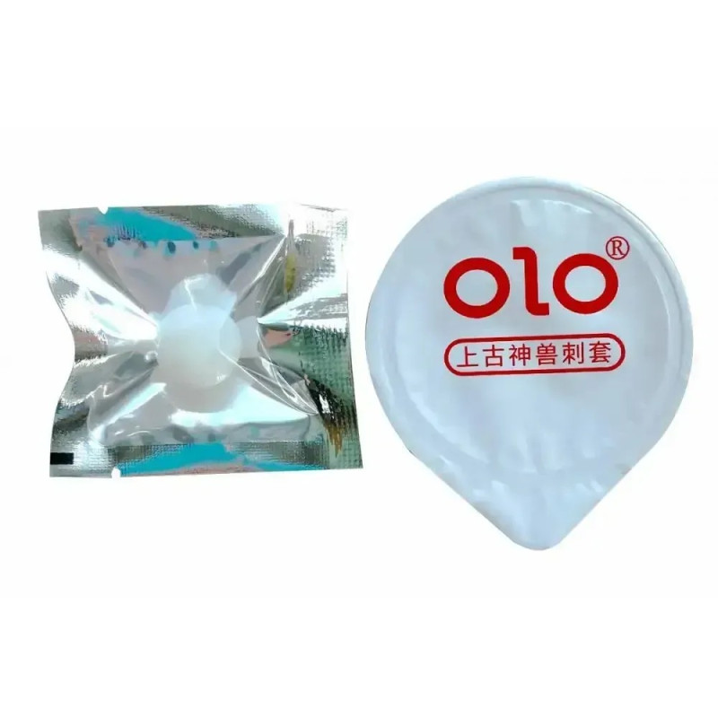 Презервативи з вусиками Olo RED DRAGON