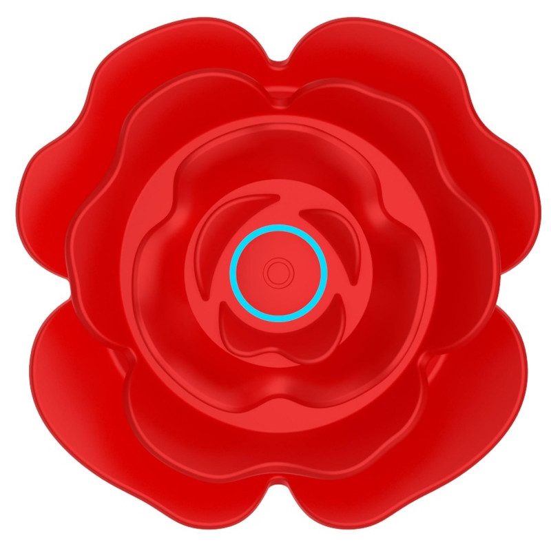 Анальна пробка троянда з вірацією - Rose Rotating Anal Plug Анальна пробка троянда з вірацією - Rose Rotating Anal Plug
