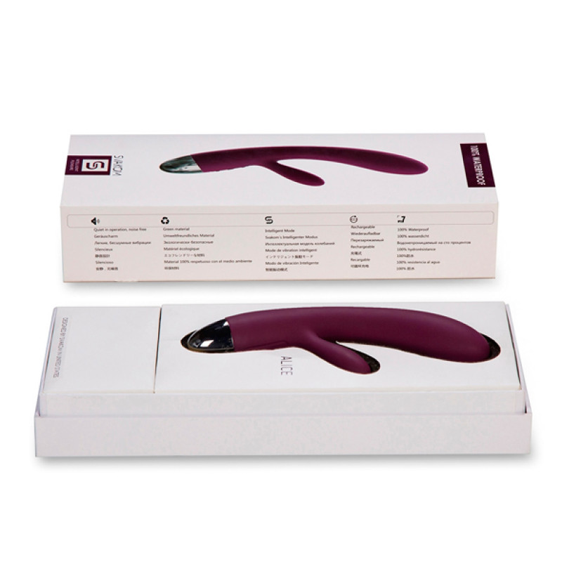 Вибратор кролик Svakom Alice Rabbit Vibrator Violet
