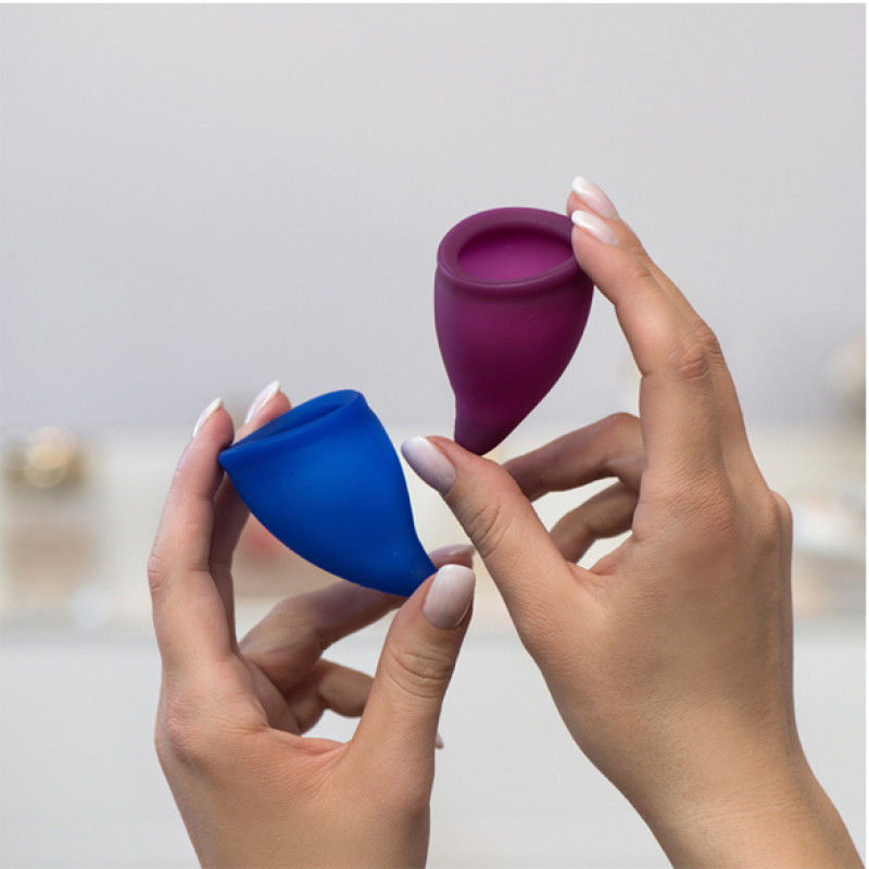 Менструальная чаша Fun Factory Fun Cup А и В, 2шт