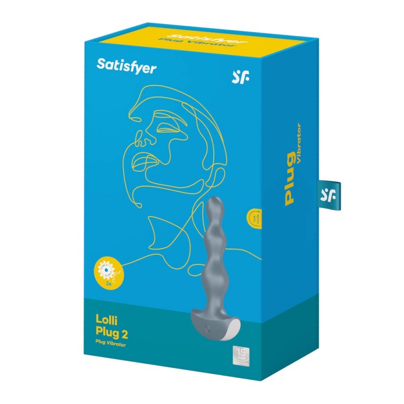 Анальний стимулятор з вібрацією Satisfyer Lolli-Plug 2