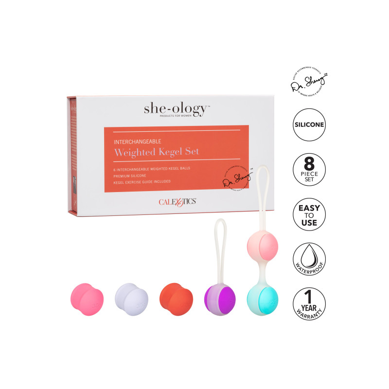 Набор вагинальних шариков CalExotics Kegel Set