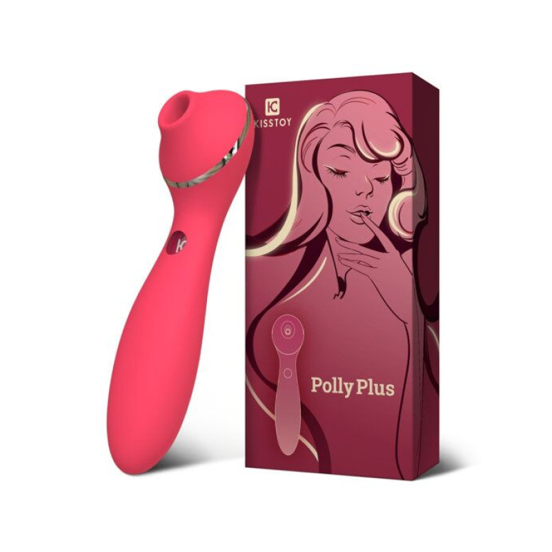 Вакуумний вібратор KisToy Polly Plus