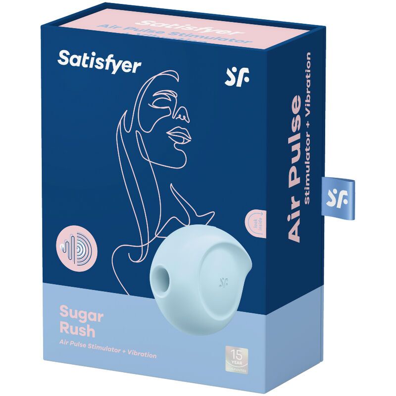 Вакуумний стимулятор з вібрацією Satisfyer Sugar Rush