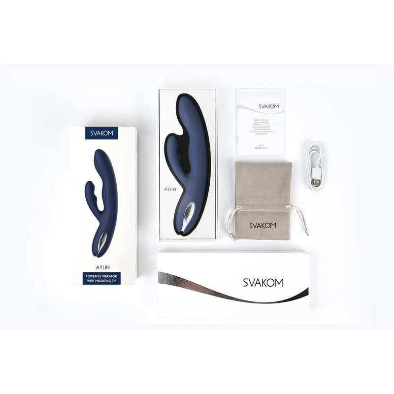 Вибратор кролик с пульсацией Svakom Aylin