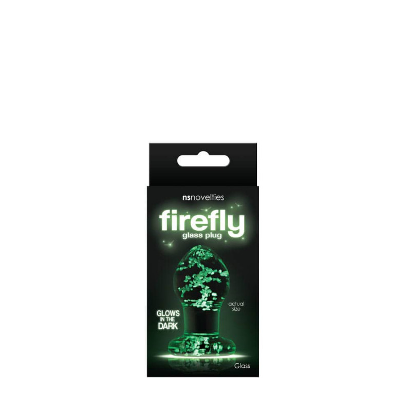 Скляна анальна пробка Firefly Glass Plug