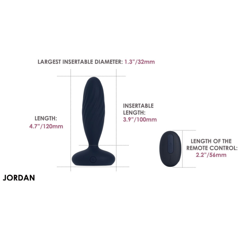Анальна пробка G Svakom Jordan