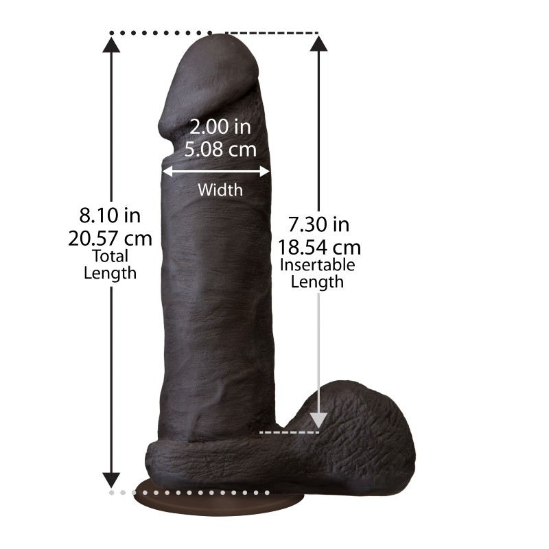 Фалоімітатор Doc Johnson The Realistic Cock ULTRASKYN 8