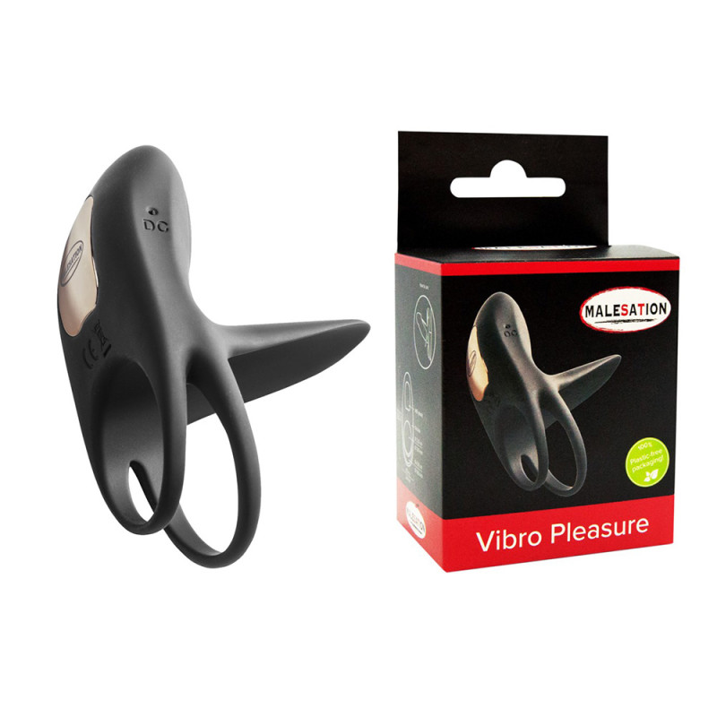Ерекційне кільце насадка з вібрацією Malesation Vibro Pleasure
