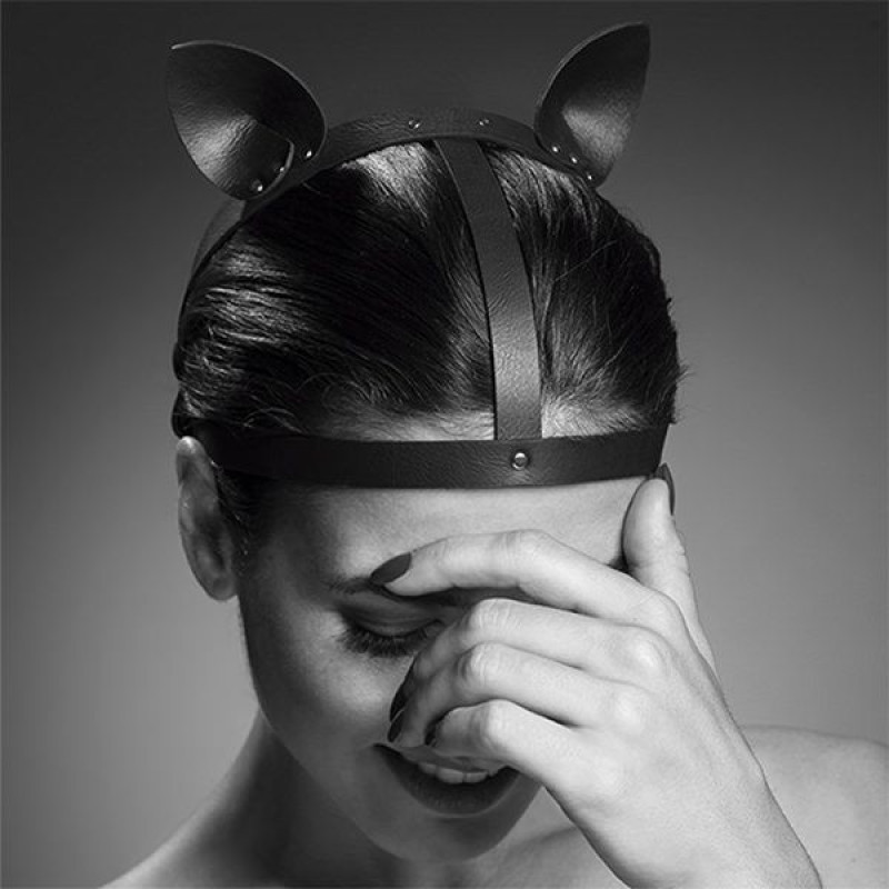 Ушки кошечки Bijoux Indiscrets MAZE - Cat Ears Headpiece Black