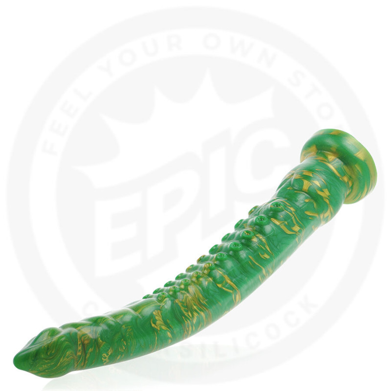 Фалоімітатор щупальце EPIC CYBERSILICOCK Hylos Green Flash Фалоімітатор щупальце EPIC CYBERSILICOCK Hylos Green Flash