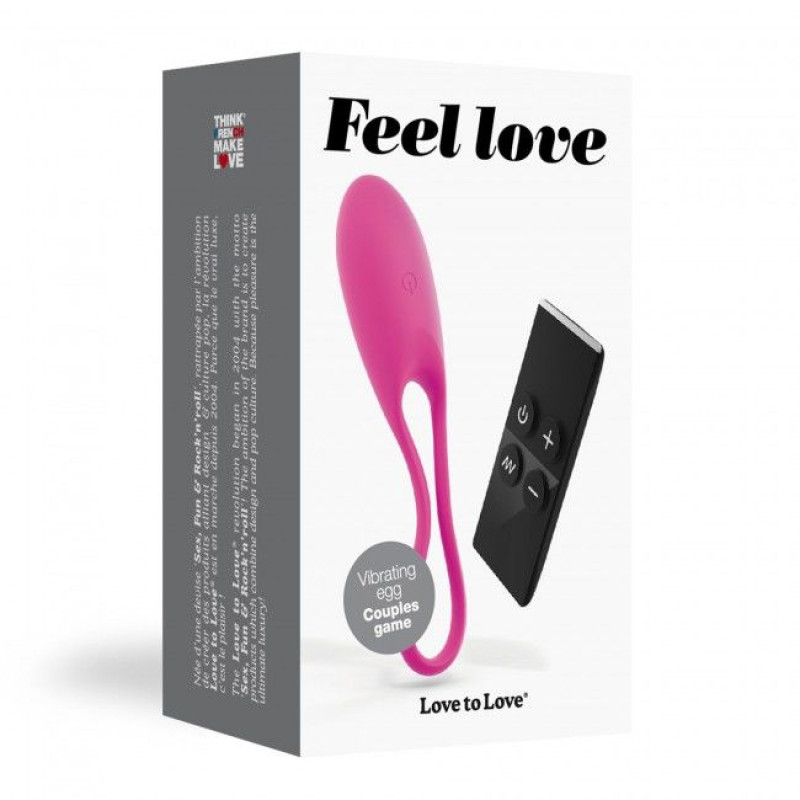 Виброяйцо Love To Love FEEL LOVE с пультом