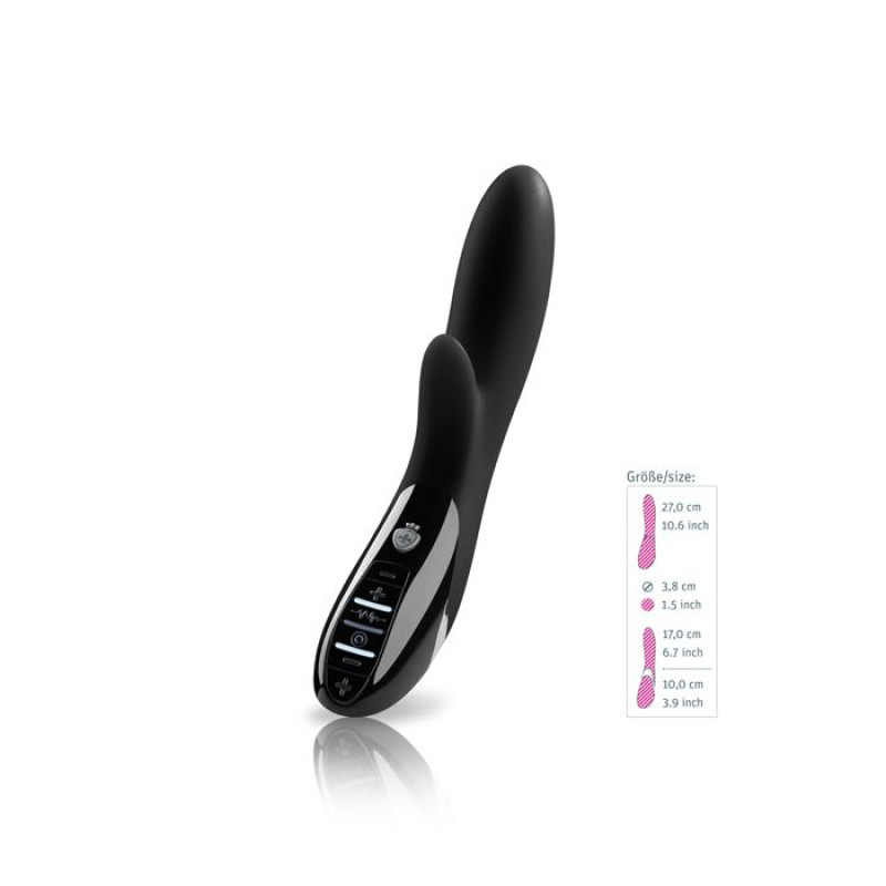 Вибратор с электростимуляцией Mystim Daring Danny eStim Black