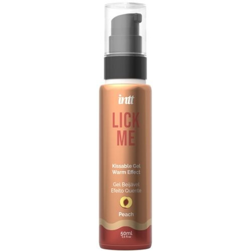Їстівний гель з зігріваючим ефектом Intt LICK ME