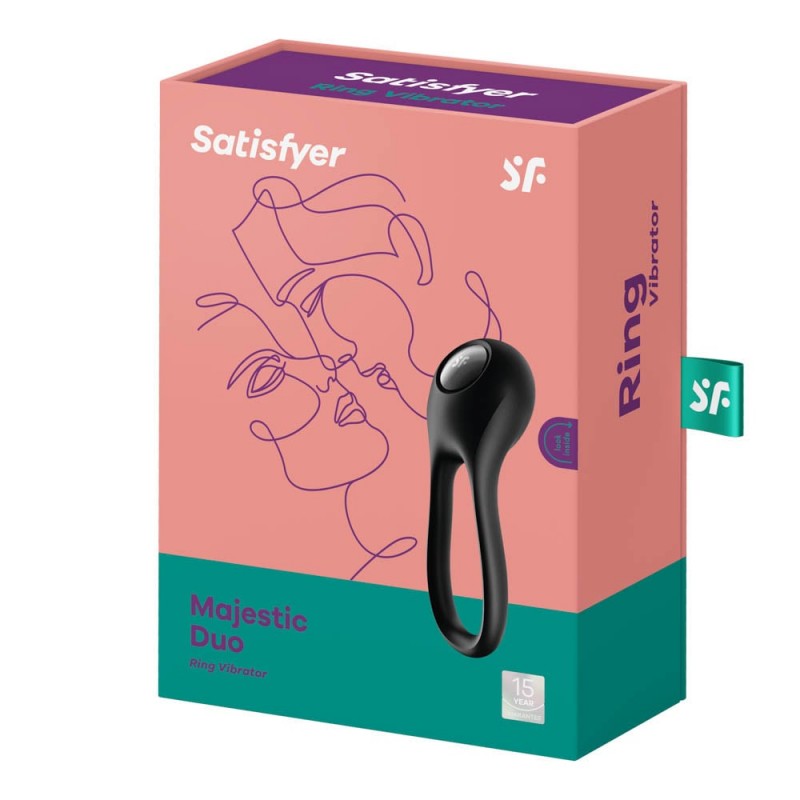 Ерекційне віброкільце Satisfyer Majestic Duo