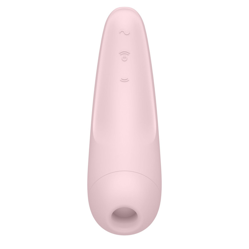 Вакуумний смарт-стимулятор з вібрацією Satisfyer Curvy 2+