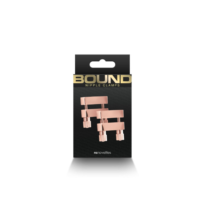 Тяжелые зажимы для сосков Bound Nipple Clamps V1