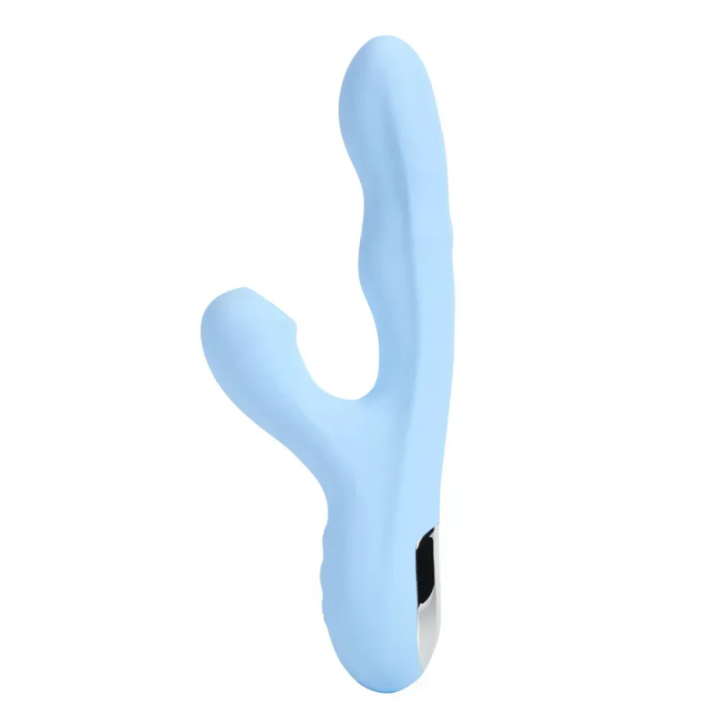 Вібратор-кролик BeYourLover Rosubi з вакуумом, ротацією і підігрівом