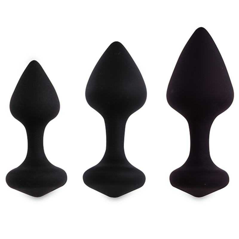 Набір силіконових анальних пробок Feelztoys Bibi Butt Plug Set