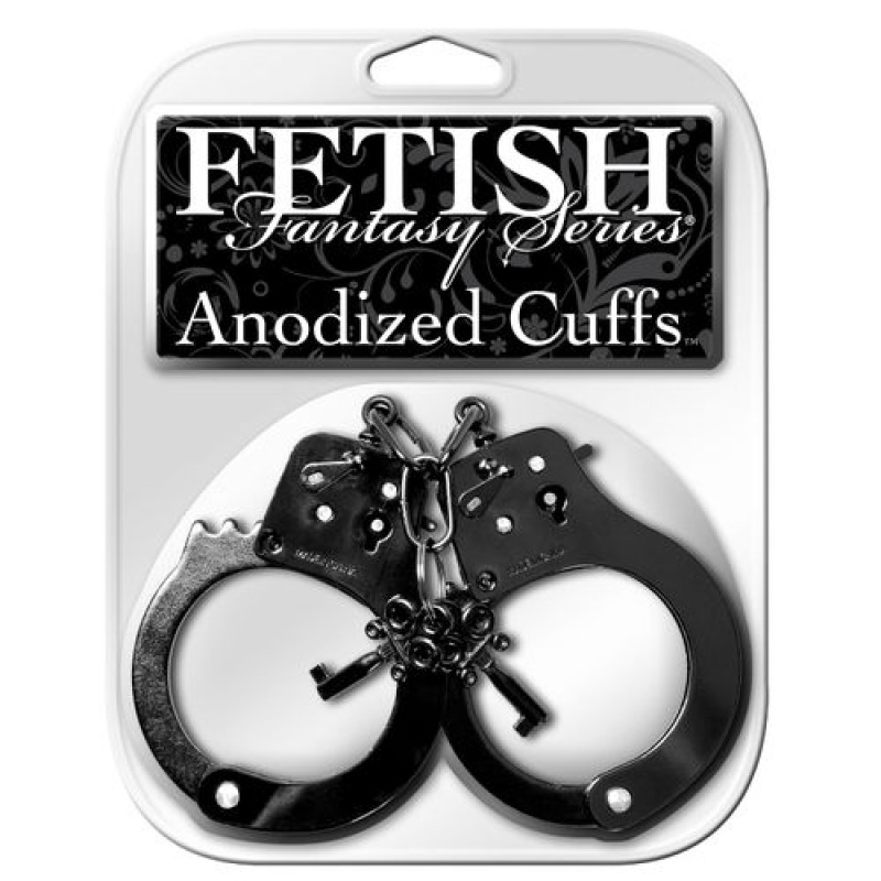 Металлические наручники Fetish Fantasy Anonized cuffs