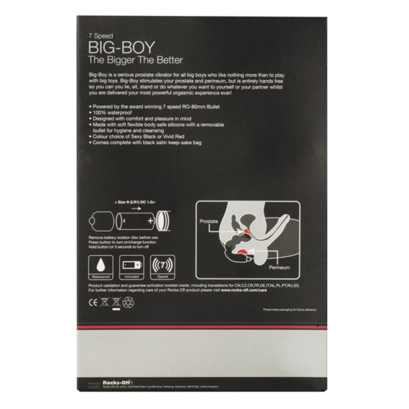 Масажер простати Rocks Off Big-Boy