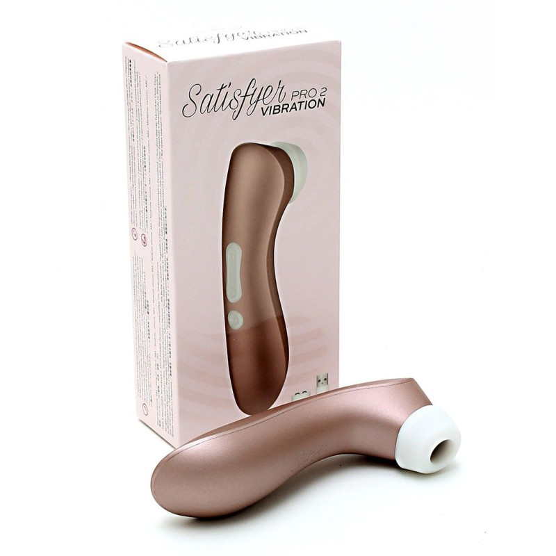 Вакуумный стимулятор с вибрацией Satisfyer Pro 2 Vibration