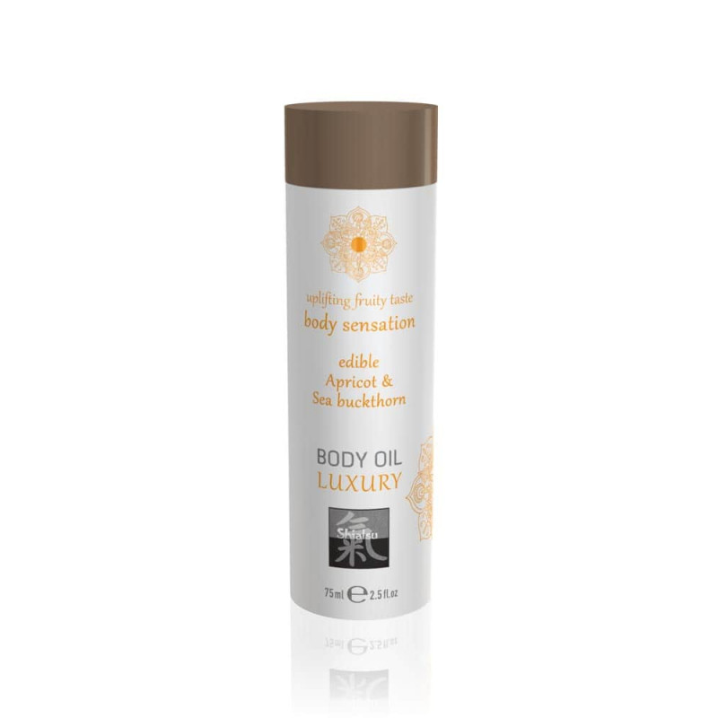 Съедобное массажное масло Shiatsu Luxury Body Oil Edible