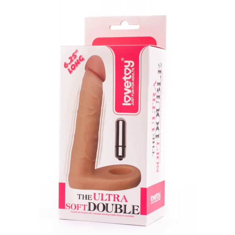 Насадка для подвійного проникнення з вібрацією The Ultra Soft Double 2