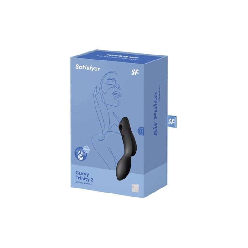 Вакуумний стимулятор з вібрацією Satisfyer Curvy Trinity 2