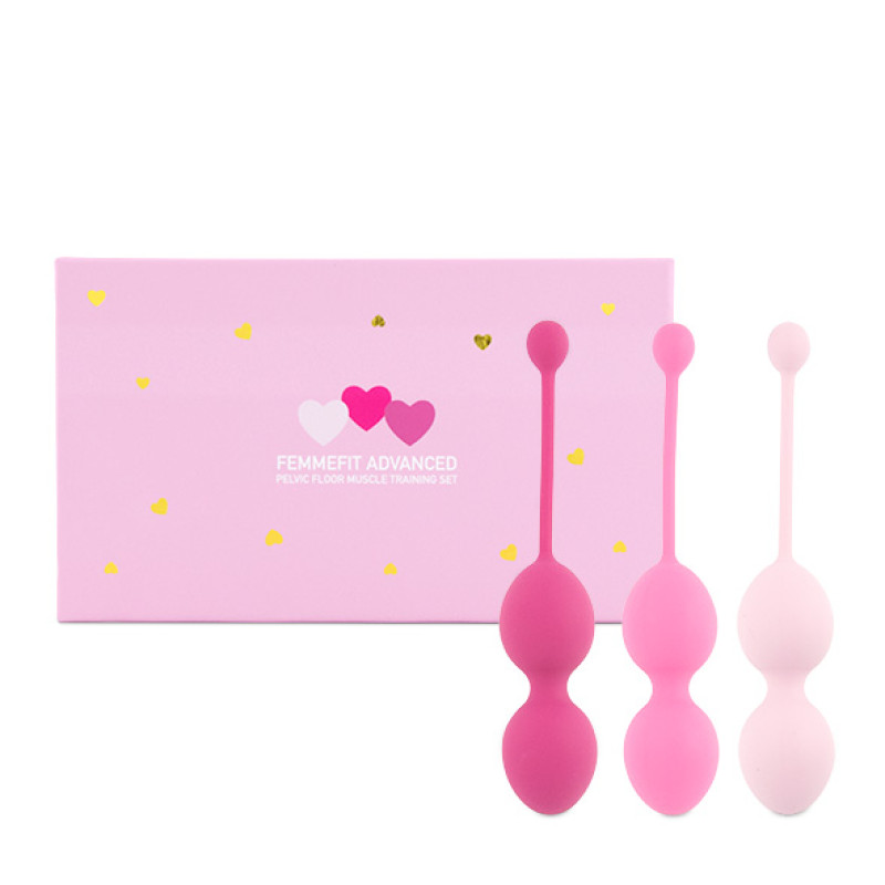Набір вагінальних шариків Feelztoys - Femmefit Advanced Pelvic Muscle Training Set
