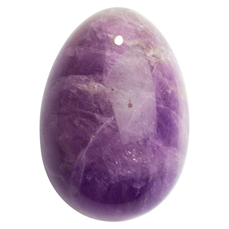Вагинальное яйцо из натурального камня Yoni Egg Аметист