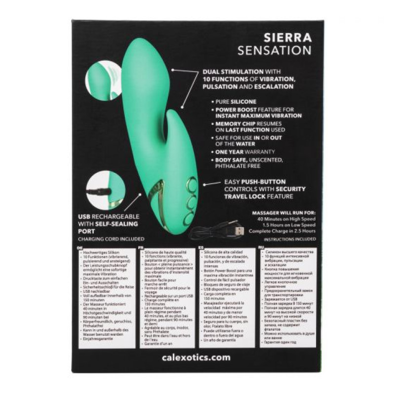 Вібратор кролик CalExotics Sierra Sensation