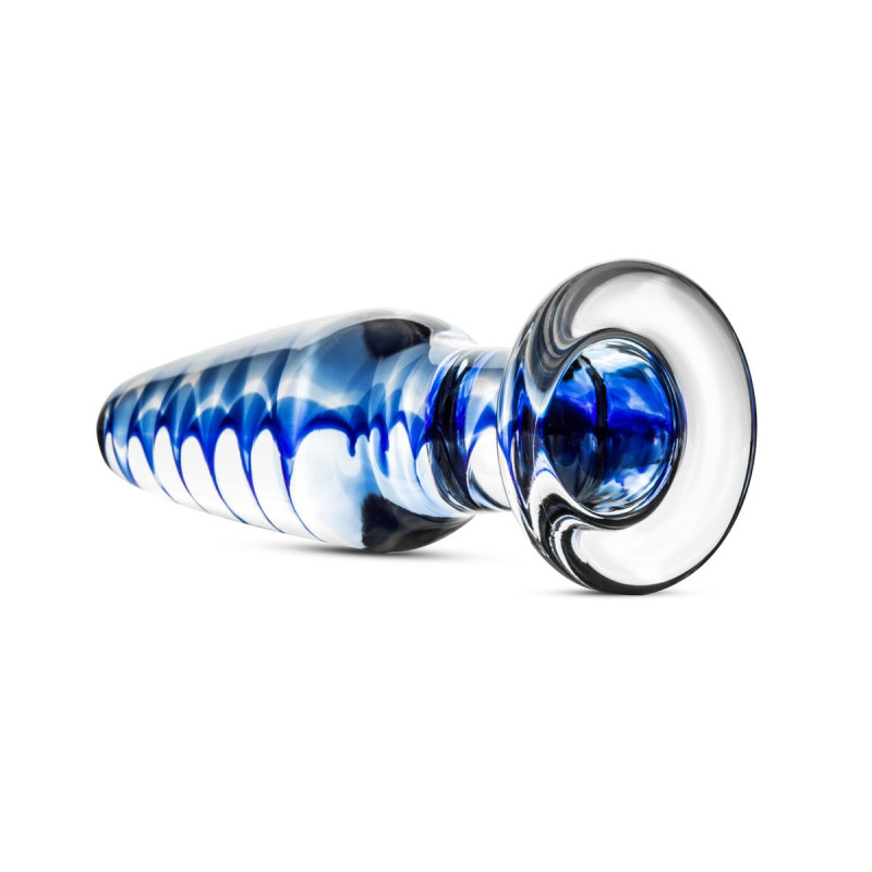 Скляна анальна пробка Gildo Glass Buttplug No.23