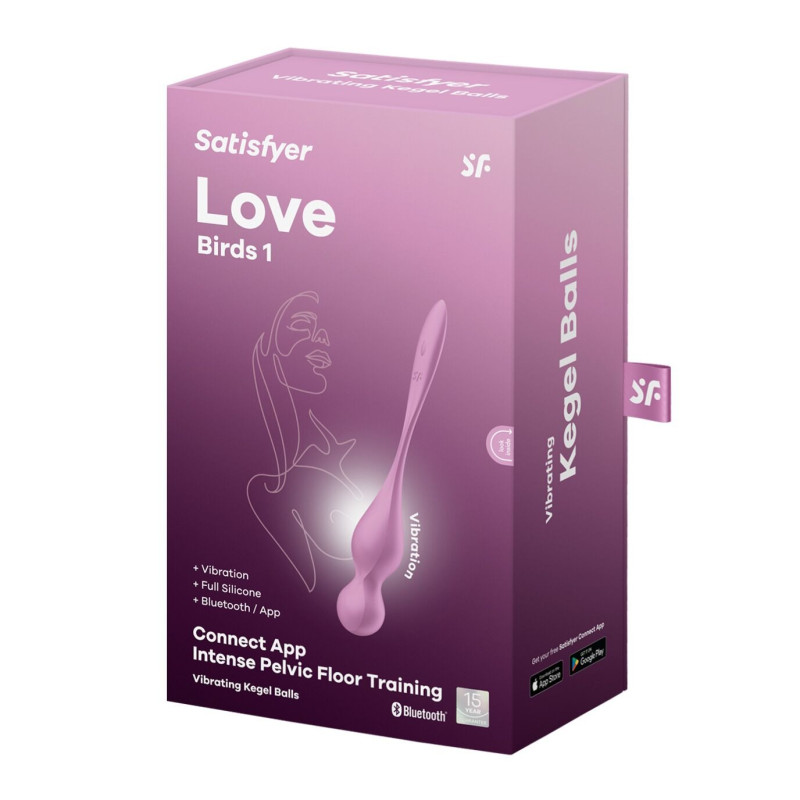 Вагінальні смарт-кульки з вібрацією Satisfyer Love