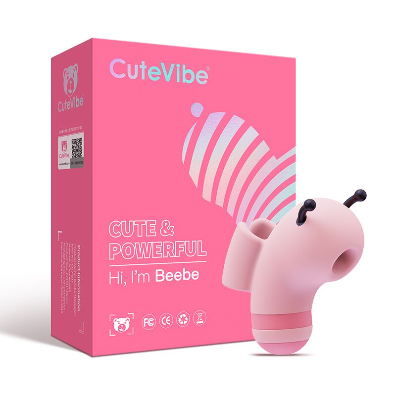 Вакуумний стимулятор на палець з мікротоком CuteVibe Beebe