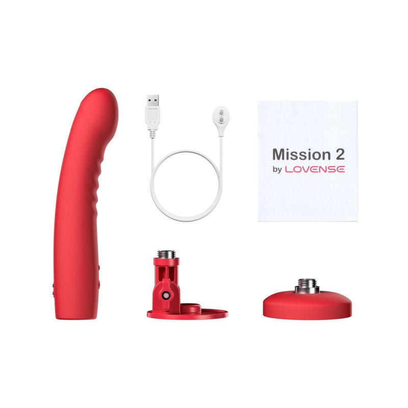 Дилдо с вибрацией Lovense Mission 2