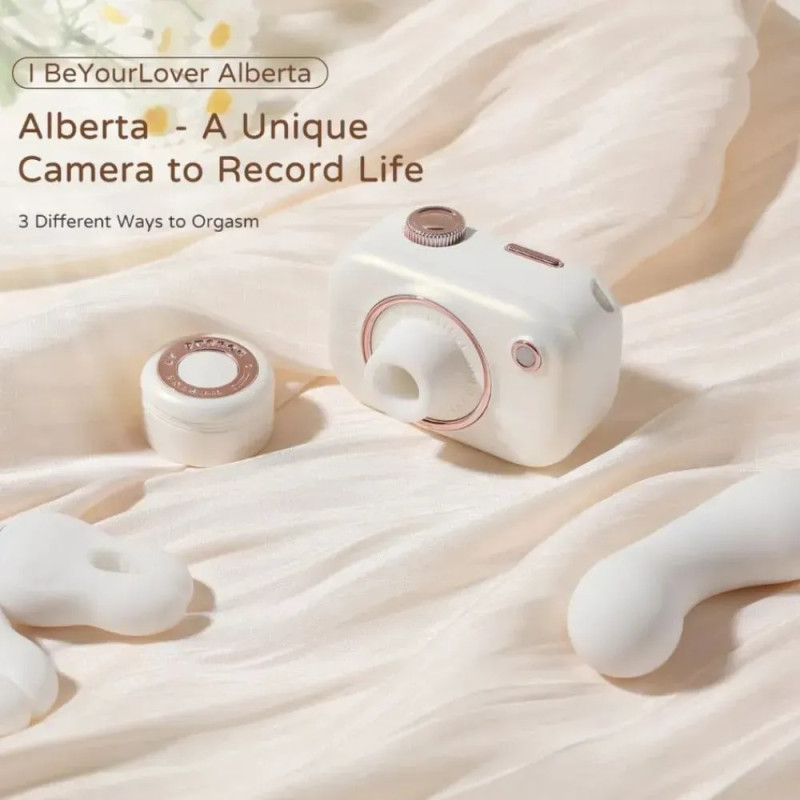 Смарт стимулятор 5-в-1  у вигляді фотоапарата BeYourLover Alberta