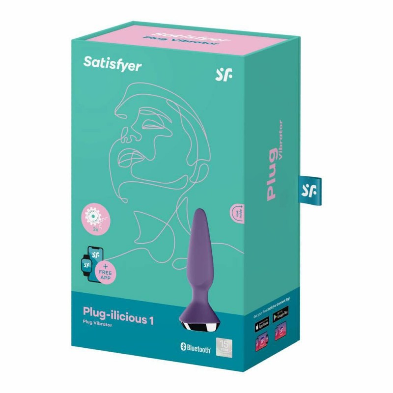 Анальна пробка з вібрацією Satisfyer Ilicious 1