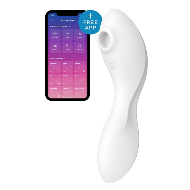 Вакуумний смарт-стимулятор з вібрацією Satisfyer Curvy Trinity 5