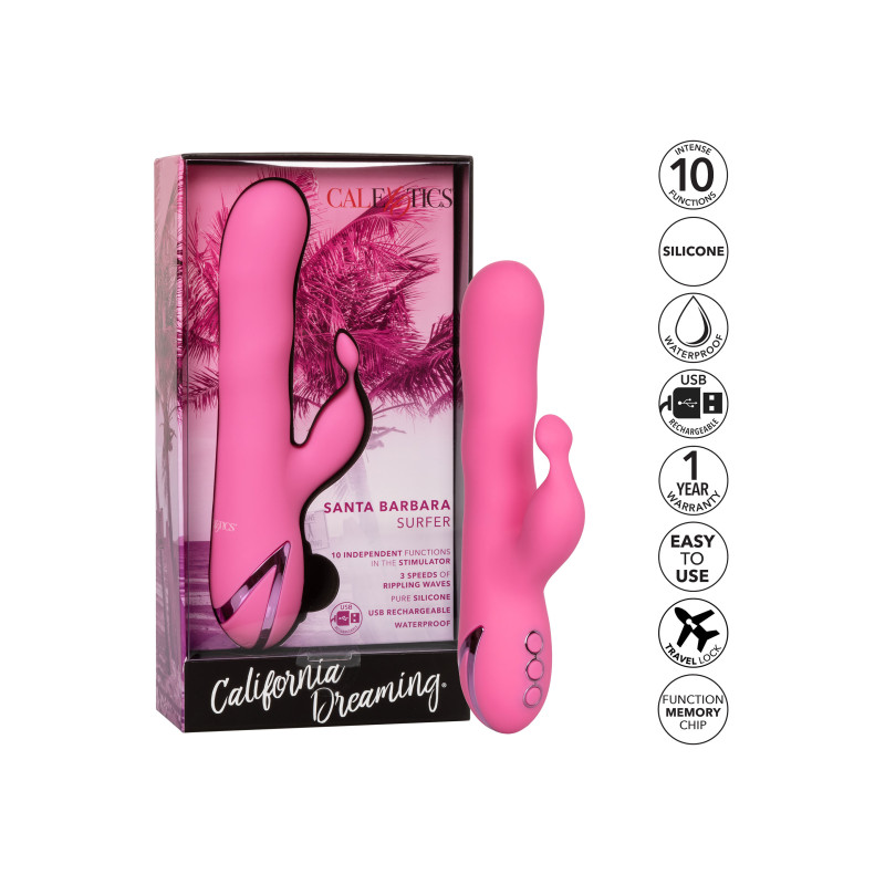 Вібратор кролик CalExotics Santa Barbara