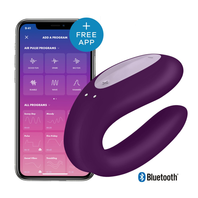 Вибратор для пар Satisfyer Double Joy