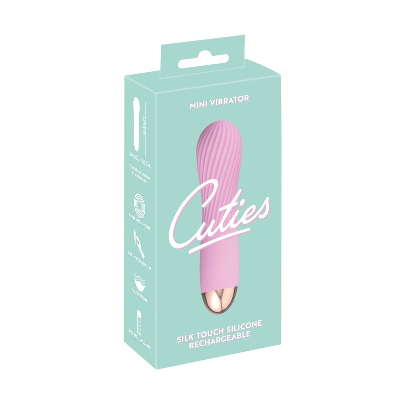Міні вібратор Cuties Pink