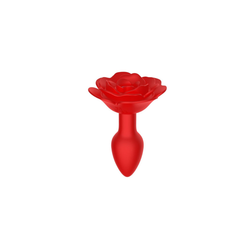 Анальна пробка троянда з вірацією - Rose Rotating Anal Plug Анальна пробка троянда з вірацією - Rose Rotating Anal Plug