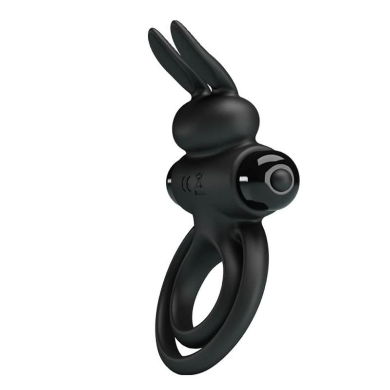 Ерекційне кільце з подвійною фіксацією Pretty Love Vibrant Penis Ring III