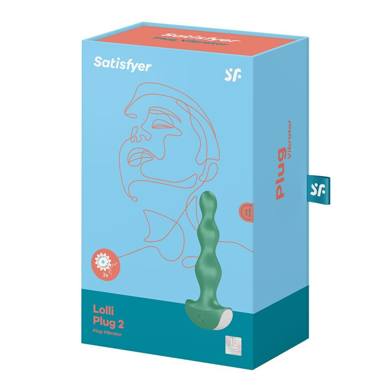 Анальний стимулятор з вібрацією Satisfyer Lolli-Plug 2