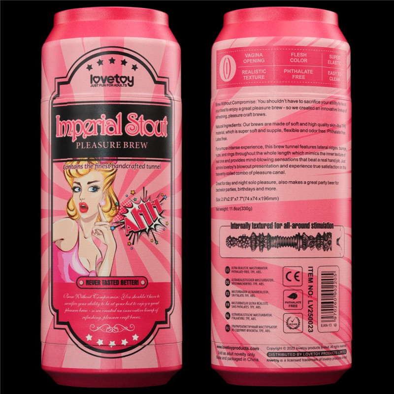 Мастурбатор - банка пива Lovetoy Imperial Stout