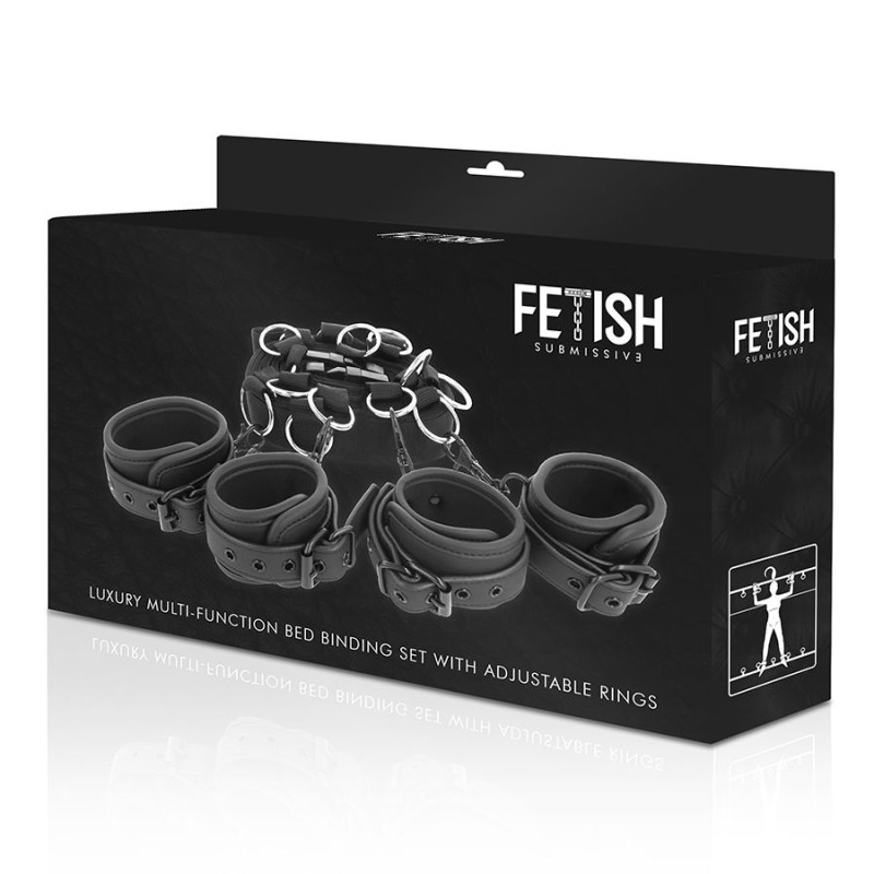 Кріплення на ліжко з фіксаторами Fetish Submissive