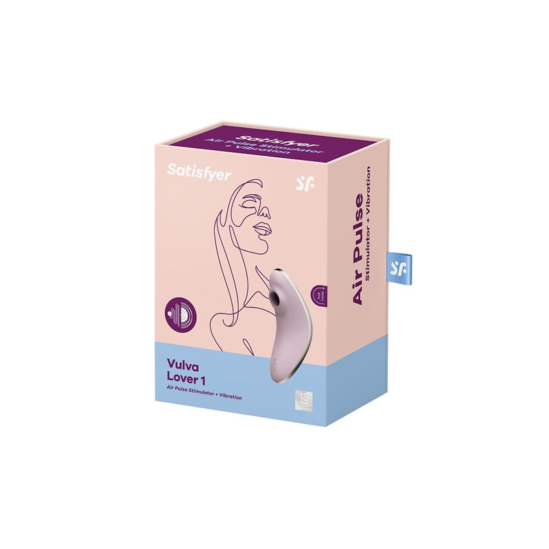 Вакуумний стимулятор з вібрацією Satisfyer Vulva Lover 1
