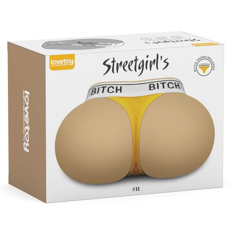 Мастурбатор напівторс два входи Lovetoy Streetgirl's 11